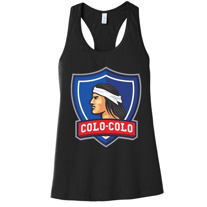 Club Colocolo Macul Chile Updated Women's Racerback Tank