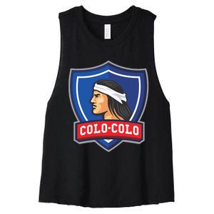 Club Colocolo Macul Chile Updated Women's Racerback Cropped Tank