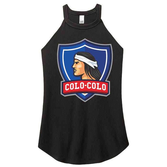 Club Colocolo Macul Chile Updated Women's Perfect Tri Rocker Tank