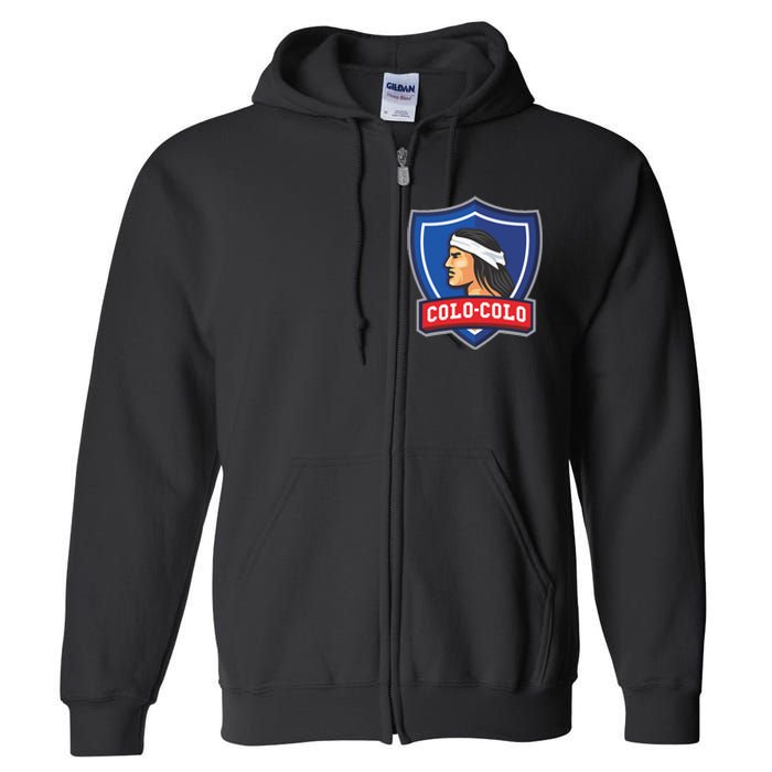 Club Colocolo Macul Chile Updated Full Zip Hoodie