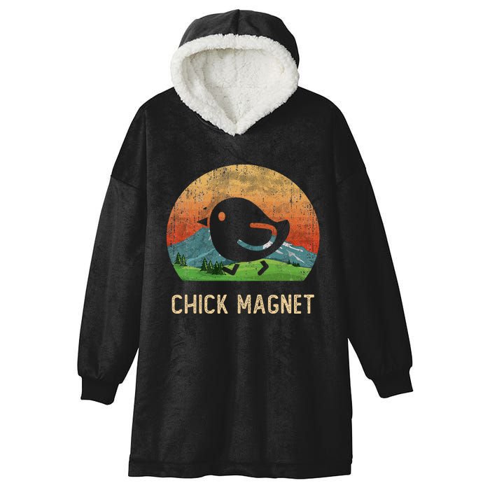 Cool Chick Magnet I Just Freaking Love Chicken Farm Hooded Wearable Blanket