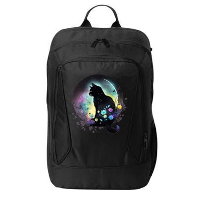 Cute Cat Motifs Cat City Backpack