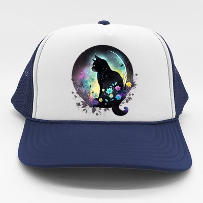 Cute Cat Motifs Cat Trucker Hat