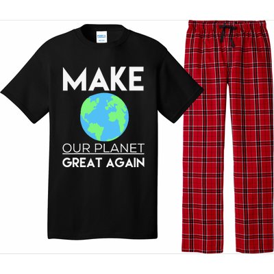 Climate Change Make Our Planet Great Again Pajama Set