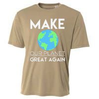 Climate Change Make Our Planet Great Again Cooling Performance Crew T-Shirt