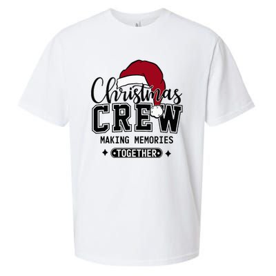 Christmas Crew Making Memories Together Matching Family Sueded Cloud Jersey T-Shirt