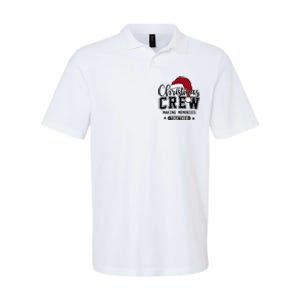 Christmas Crew Making Memories Together Matching Family Softstyle Adult Sport Polo