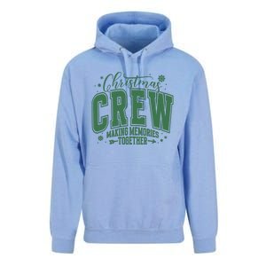 Christmas Crew Making Memories Together Unisex Surf Hoodie