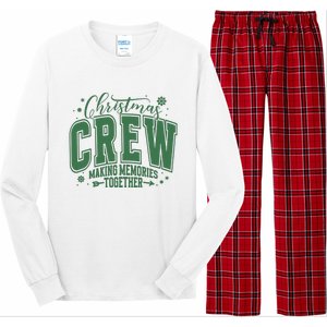 Christmas Crew Making Memories Together Long Sleeve Pajama Set