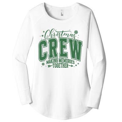 Christmas Crew Making Memories Together Women's Perfect Tri Tunic Long Sleeve Shirt