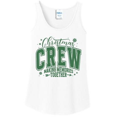 Christmas Crew Making Memories Together Ladies Essential Tank