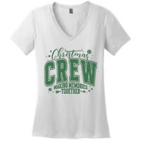 Christmas Crew Making Memories Together Women's V-Neck T-Shirt