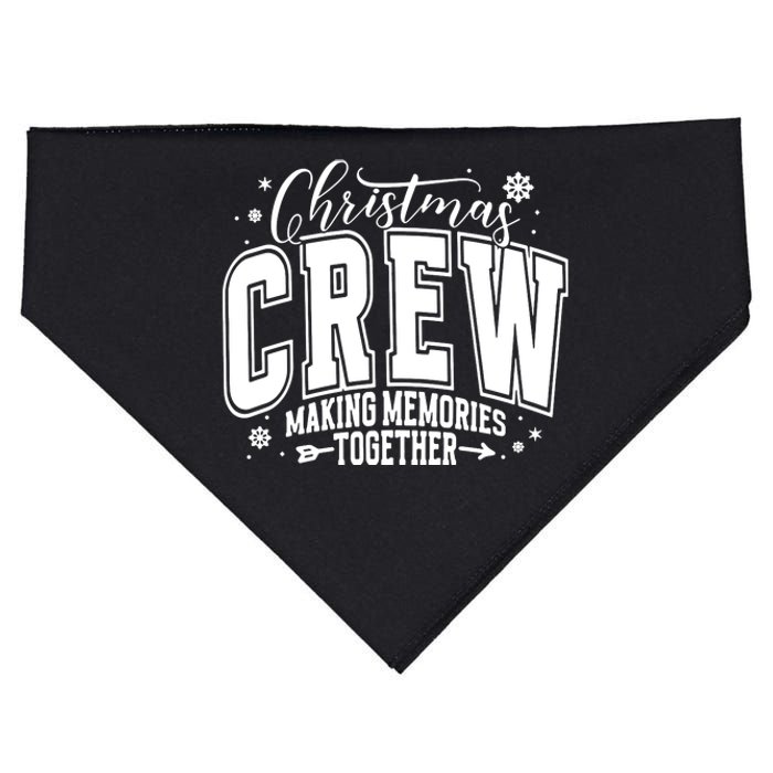 Christmas Crew Making Memories Together USA-Made Doggie Bandana