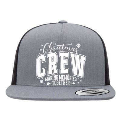 Christmas Crew Making Memories Together Flat Bill Trucker Hat