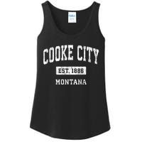 Cooke City Montana Mt Vintage Sports Established Ladies Essential Tank