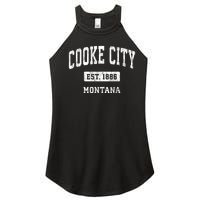 Cooke City Montana Mt Vintage Sports Established Women's Perfect Tri Rocker Tank