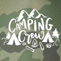 Camping Crew Mountain Legacy Tie Dye Trucker Hat