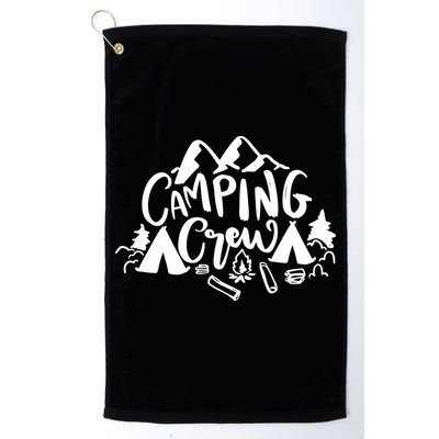 Camping Crew Mountain Golf Towel