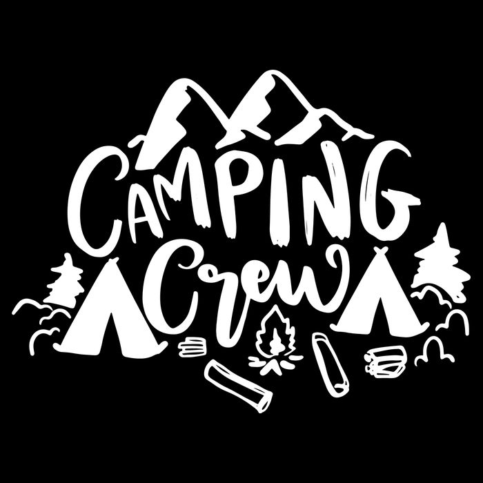 Camping Crew Mountain Wool Snapback Cap