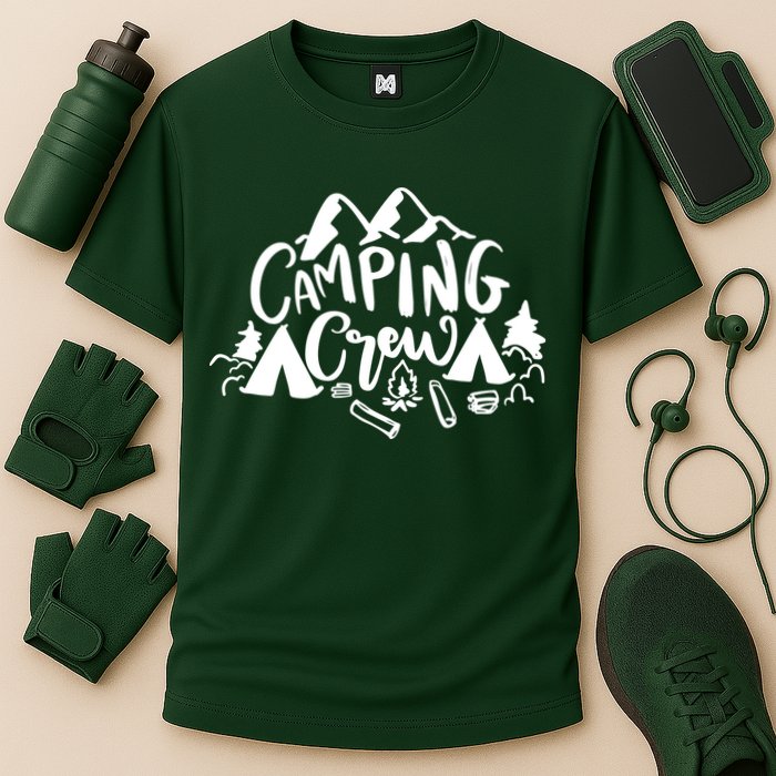 Camping Crew Mountain Cooling Performance Crew T-Shirt