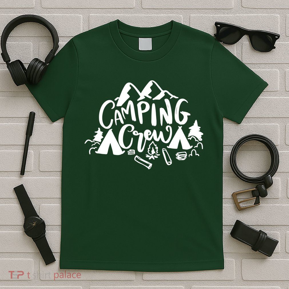 Camping Crew Mountain T-Shirt