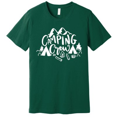 Camping Crew Mountain Premium T-Shirt