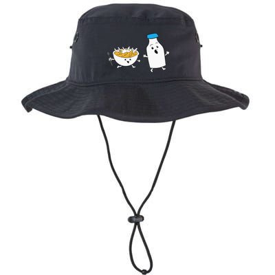 Cereal Chasing Milk Cornflakes Breakfast Cereal Bucket Hat