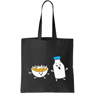 Cereal Chasing Milk Cornflakes Breakfast Cereal Bag