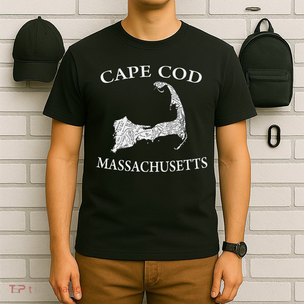 Cape Cod Map T-Shirt
