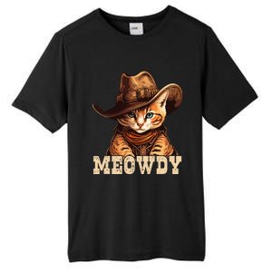 Cowboy Cat Meowdy Tall Fusion ChromaSoft Performance T-Shirt