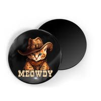 Cowboy Cat Meowdy Magnet