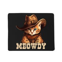 Cowboy Cat Meowdy Mousepad