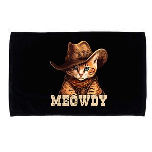 Cowboy Cat Meowdy Microfiber Hand Towel