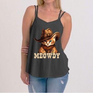 Cowboy Cat Meowdy Women's Strappy Tank