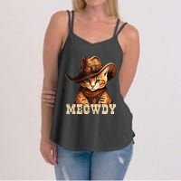 Cowboy Cat Meowdy Women's Strappy Tank