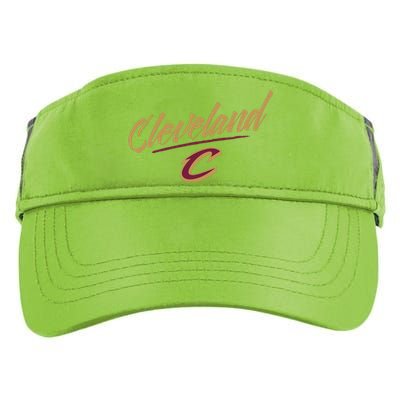 Cleveland Cavaliers Marker Script Adult Drive Performance Visor