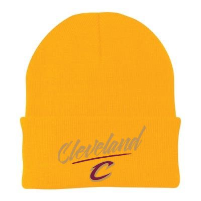 Cleveland Cavaliers Marker Script Knit Cap Winter Beanie