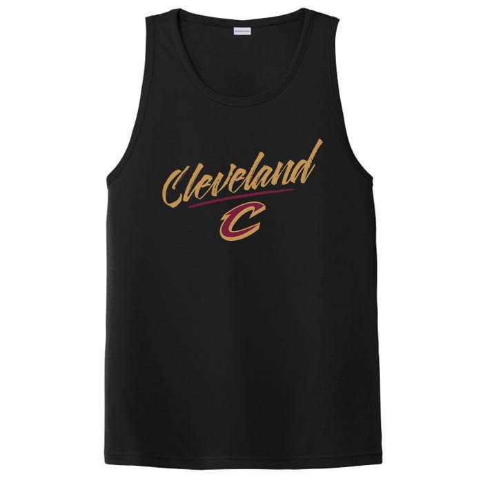 Cleveland Cavaliers Marker Script PosiCharge Competitor Tank