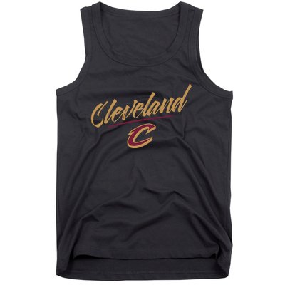 Cleveland Cavaliers Marker Script Tank Top