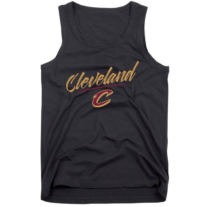 Cleveland Cavaliers Marker Script Tank Top