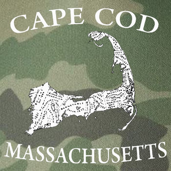 Cape Cod Map Legacy Tie Dye Trucker Hat
