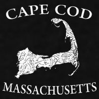 Cape Cod Map Ladies PosiCharge Tri-Blend Wicking Tank