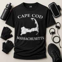 Cape Cod Map Performance Shirt