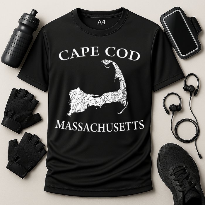 Cape Cod Map Performance Shirt