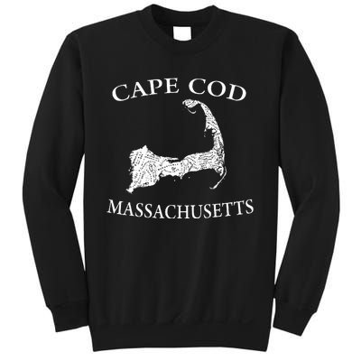 Cape Cod Map Sweatshirt