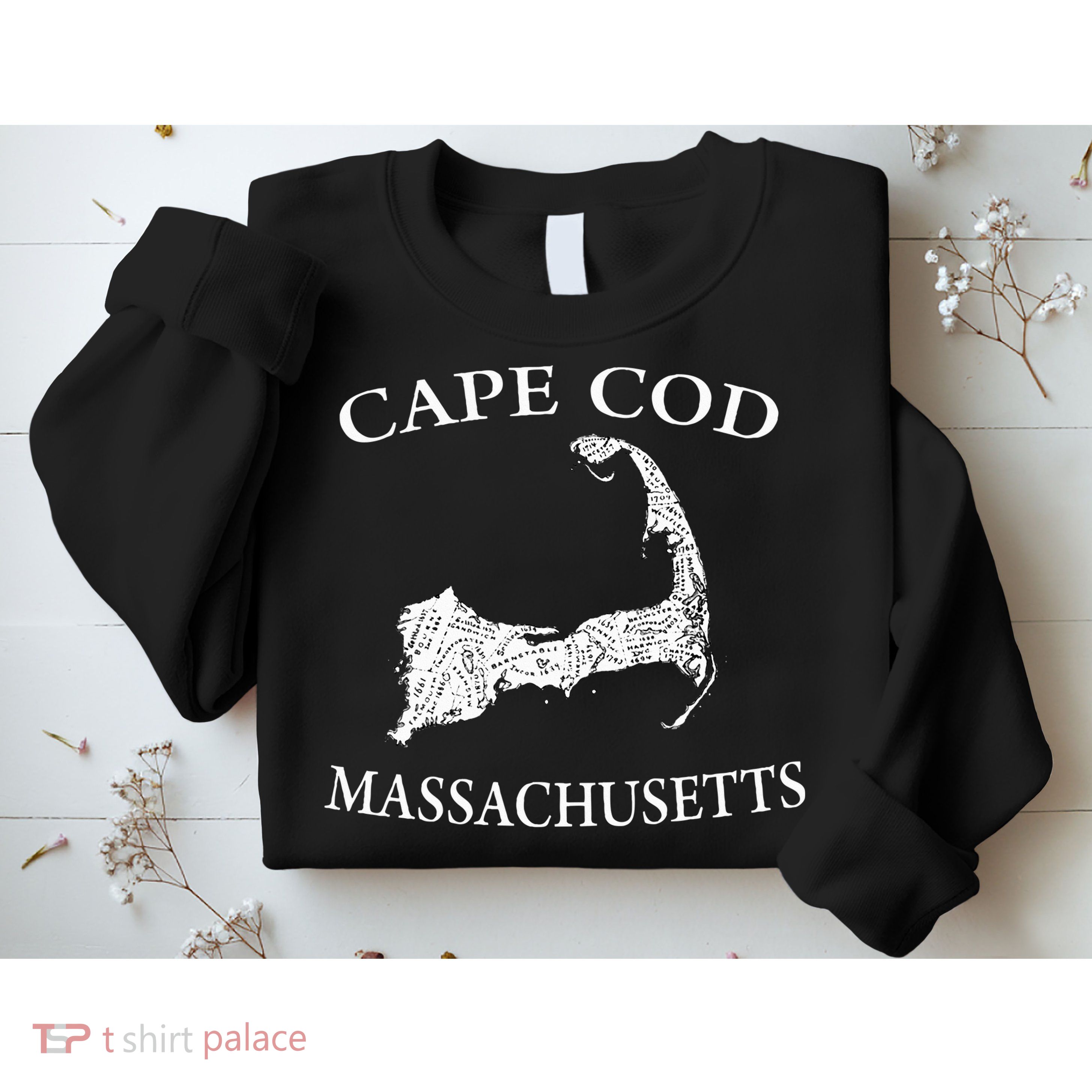 Cape Cod Map Sweatshirt