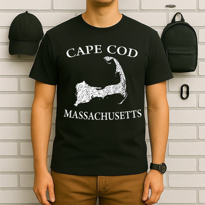 Cape Cod Map T-Shirt