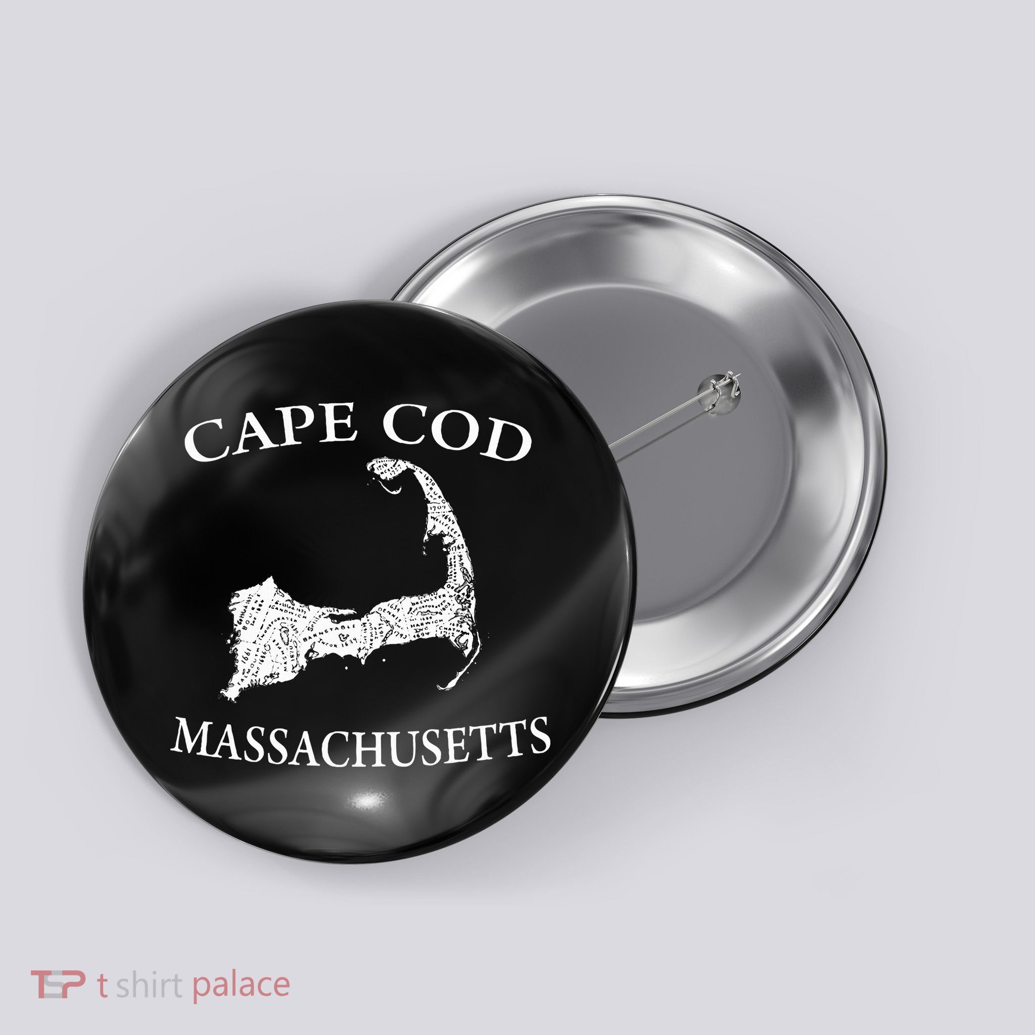 Cape Cod Map Button