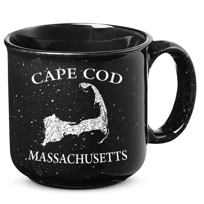 Cape Cod Map 15oz Campfire Ceramic Mug