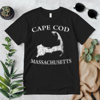 Cape Cod Map Premium T-Shirt